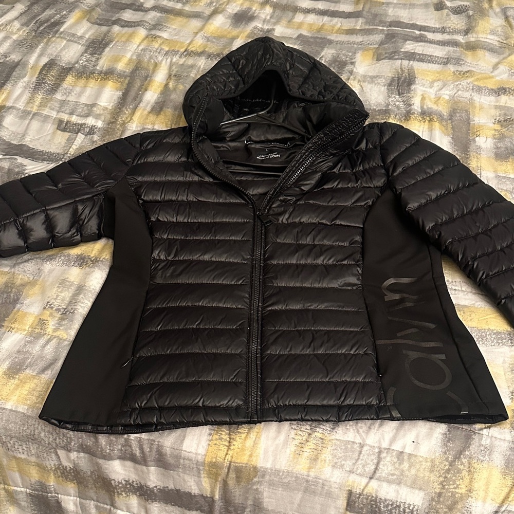 Calvin Klein Charcoal Down Jacket